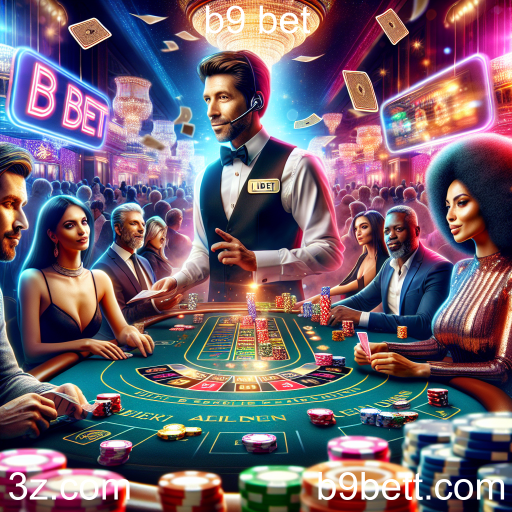 A Experiência do Cassino Ao Vivo no b9 bet